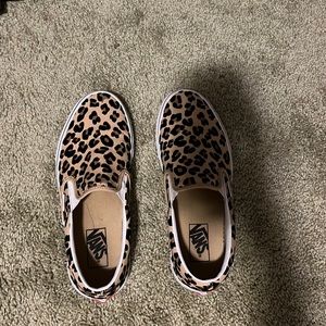 cheetah print vans
